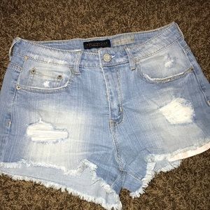 Aeropostale high waisted shorty shorts